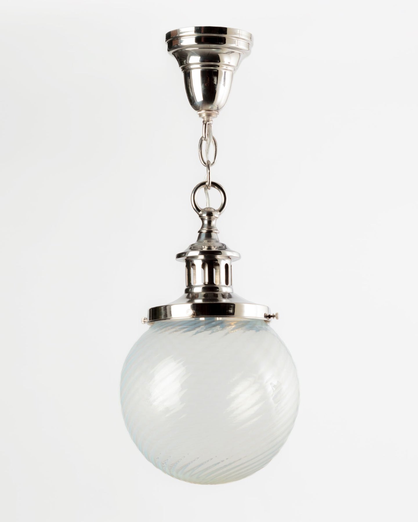 antique glass chandelier globes