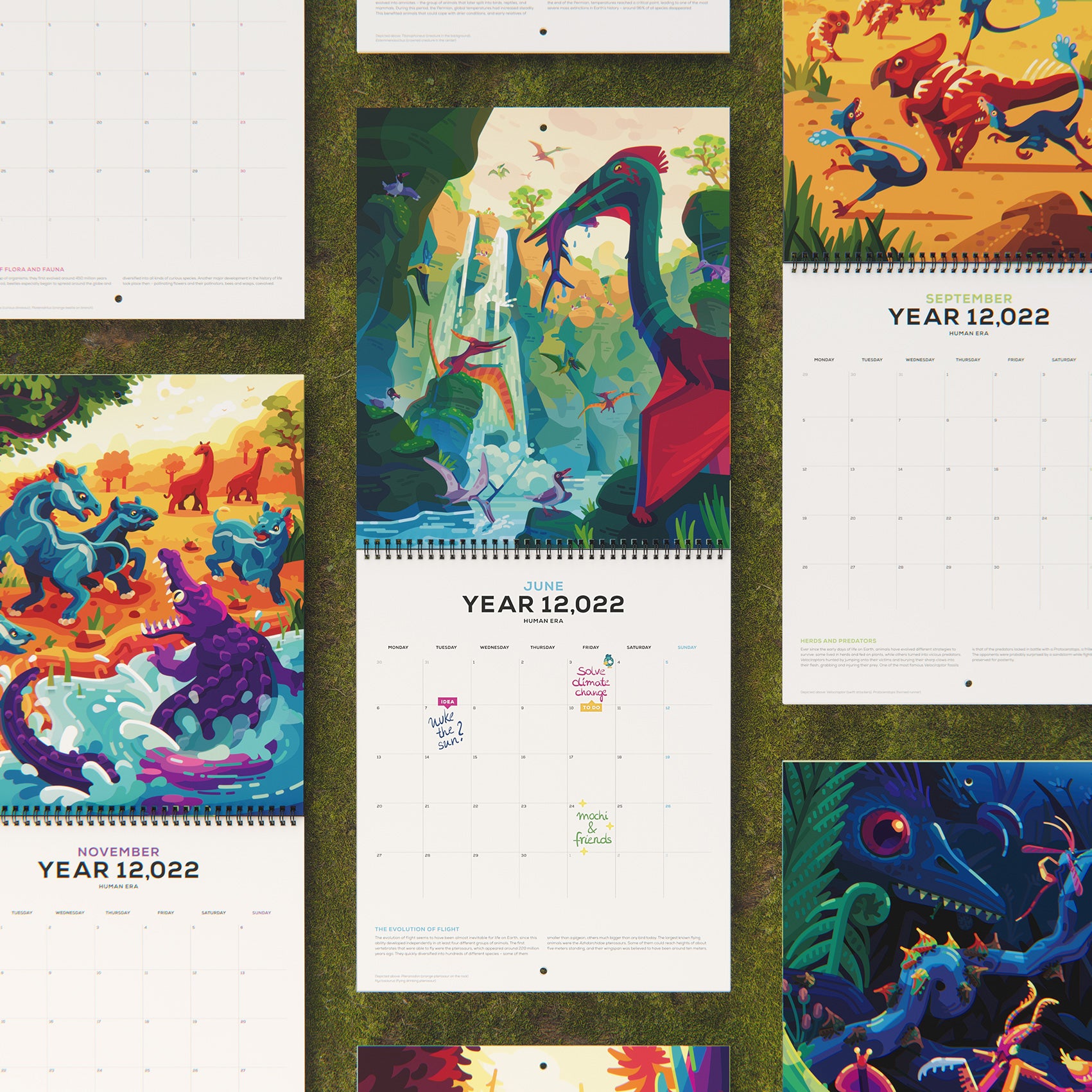 12,022 Human Era Calendar the kurzgesagt shop