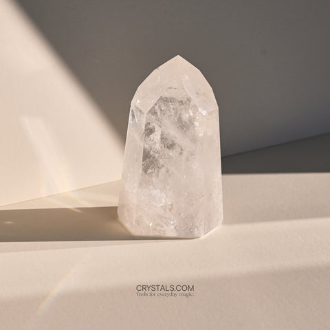 clear quartz crystal 