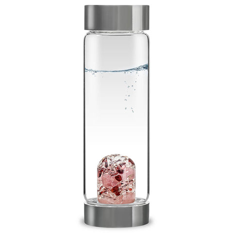 crystal water bottle january birthstone