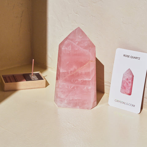 rose quartz crystal meaning