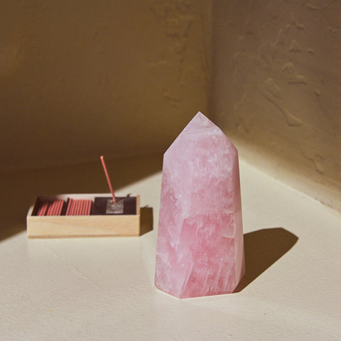 rose quartz for love