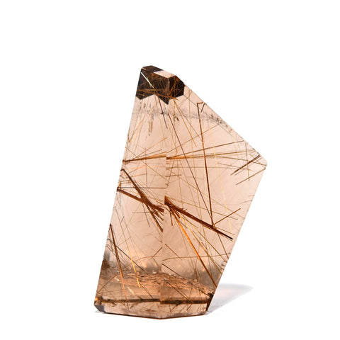 raw rutilated quartz