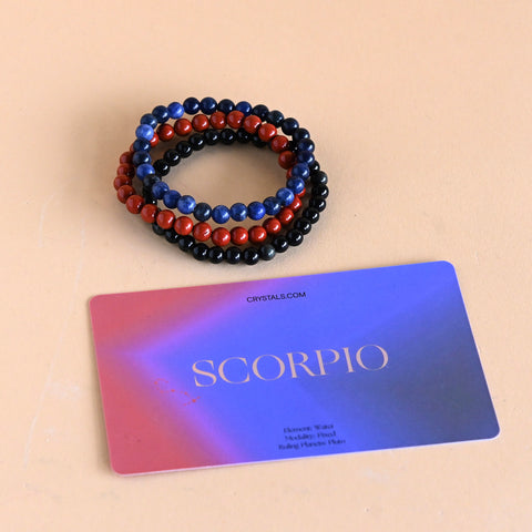 zodiac crystal bracelets