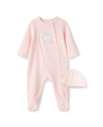 Little Me - Monkey Footed Sleeper – Beaus & Babes Boutique