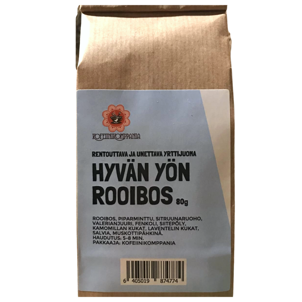 Pohjolan lähiruoka - Hyvän yön rooibos 80 g