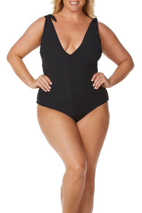 shoshanna high neck one piece