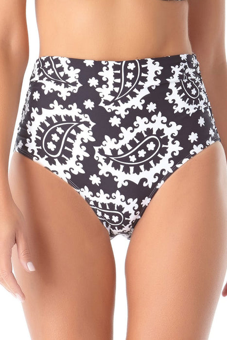 anne cole high waist swim bottom