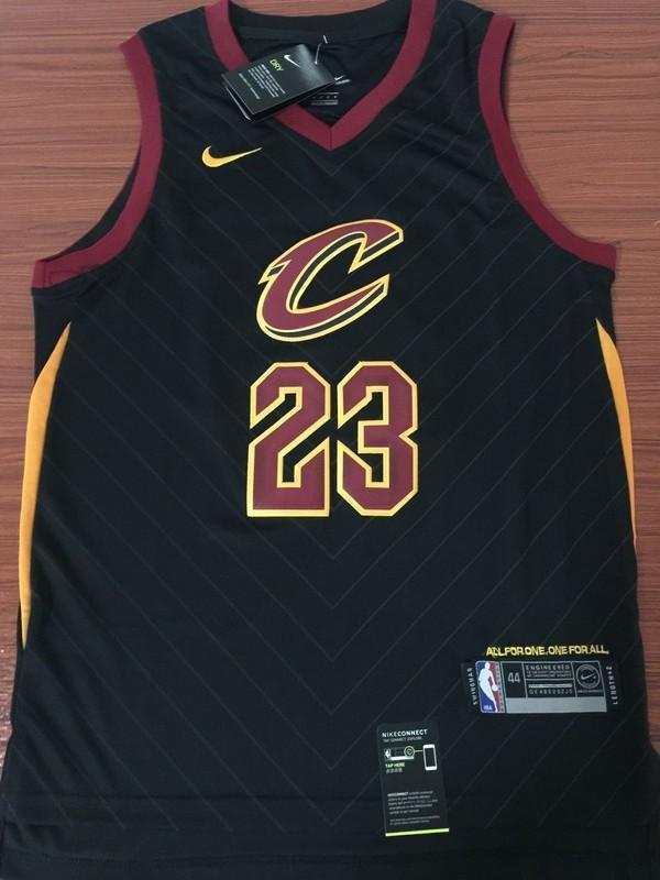 lebron black cavs jersey