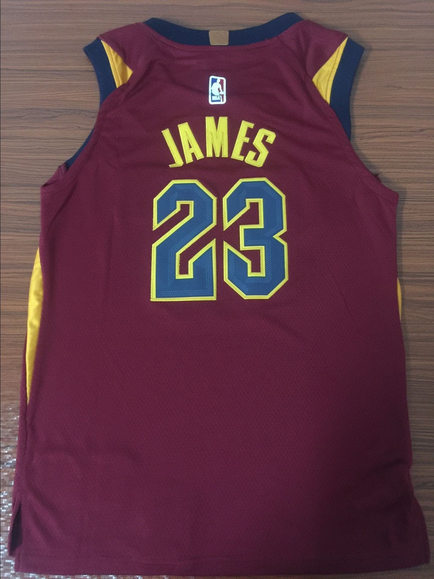 lebron james authentic cavs jersey