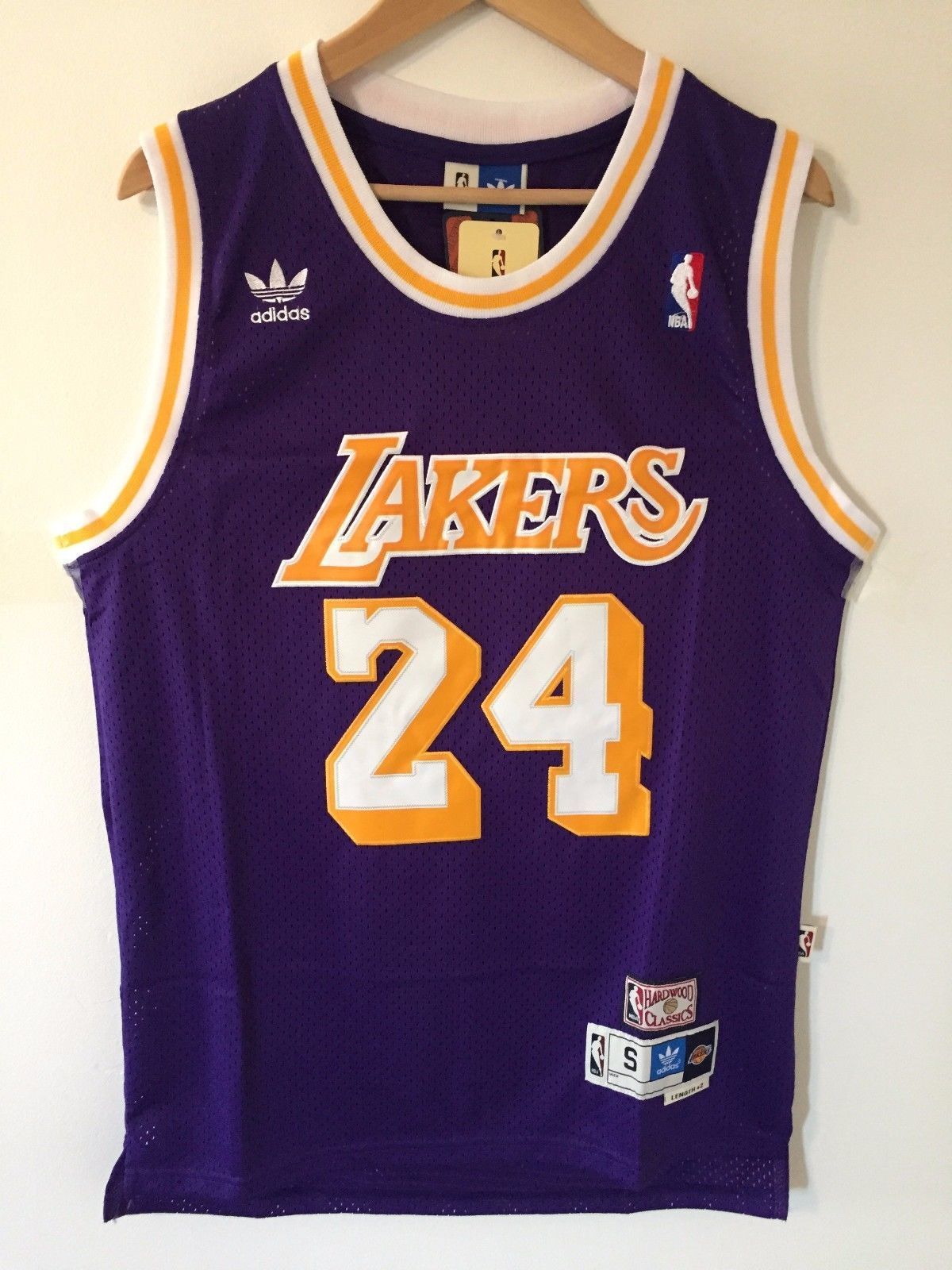 Men 24 Kobe Bryant Jersey Purple Los 