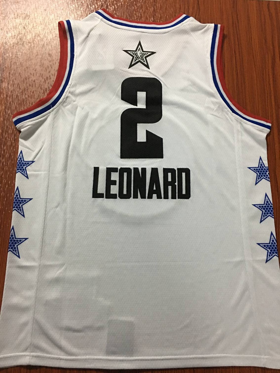 kawhi leonard white raptors jersey