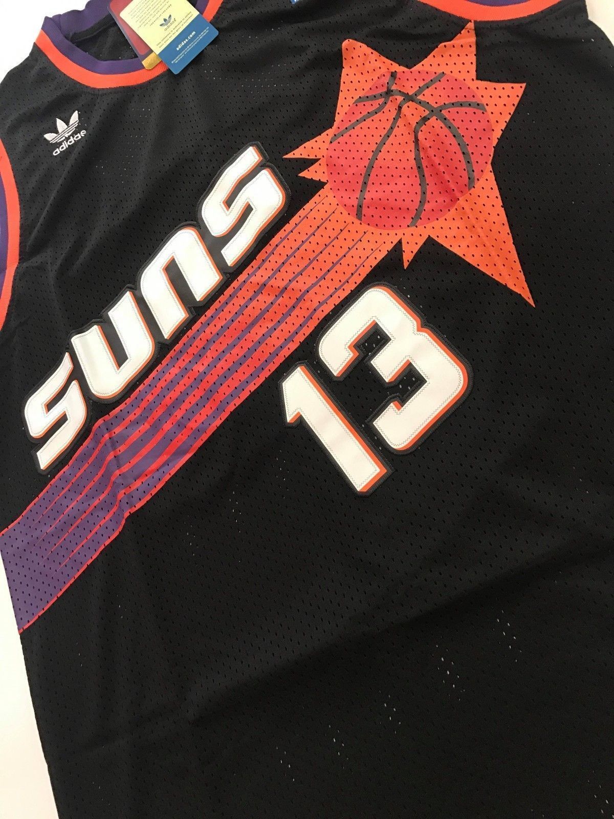 black steve nash throwback jersey