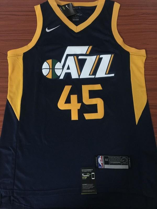 utah jazz jersey black