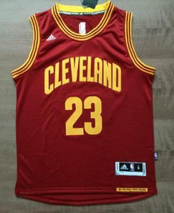 lebron james red cavs jersey