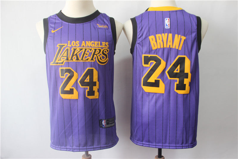 Love Men 24 Kobe Bryant Jersey Purple 