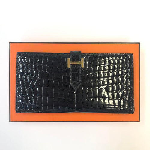 HERMES Birkin 35 Shiny Porosus Crocodile – The Luxury Label Nashville