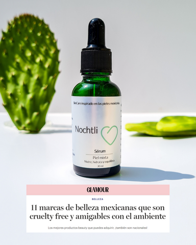 Nopalmilta emplea el nopal para crear productos de belleza y maquillaje mexicanos