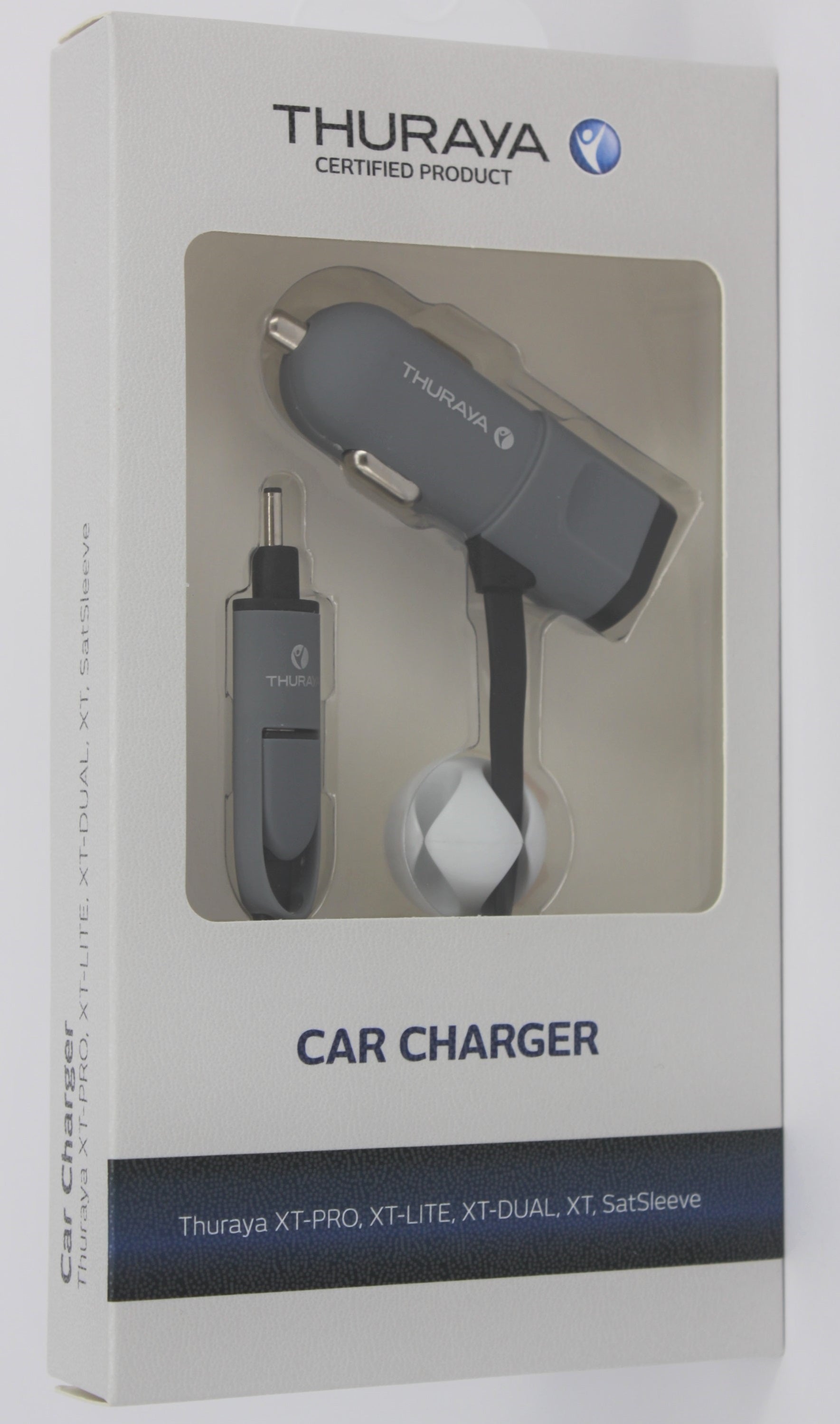 Thuraya 12-24v Car Charger (suits Version 1 pin and V2 USB socket)