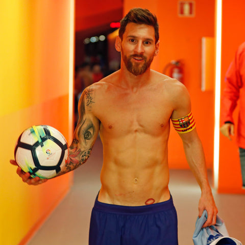 Anyone have Lionel Messi tattoo with world cup trophy? : r/TattooDesigns