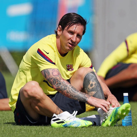 All 18 tattoos Leo Messi has and their meaning  Football  Tribunacom