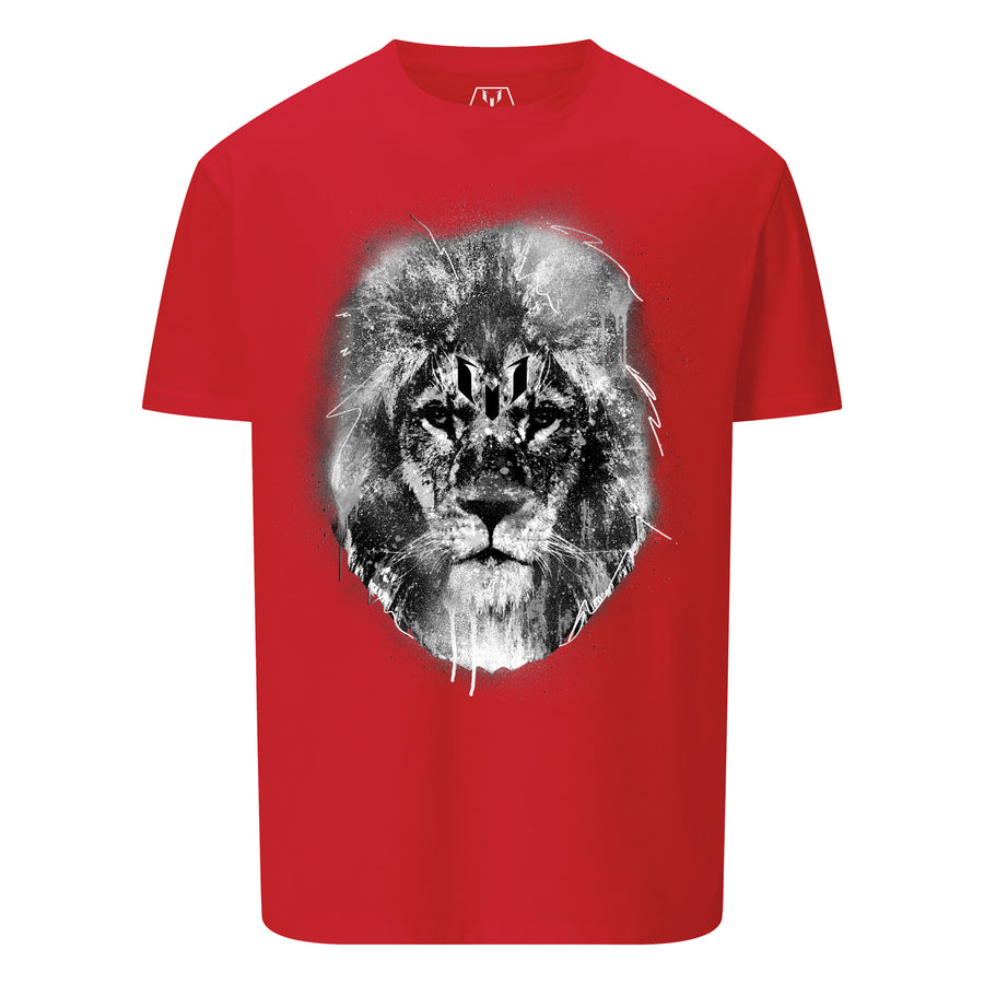 lion red t shirt