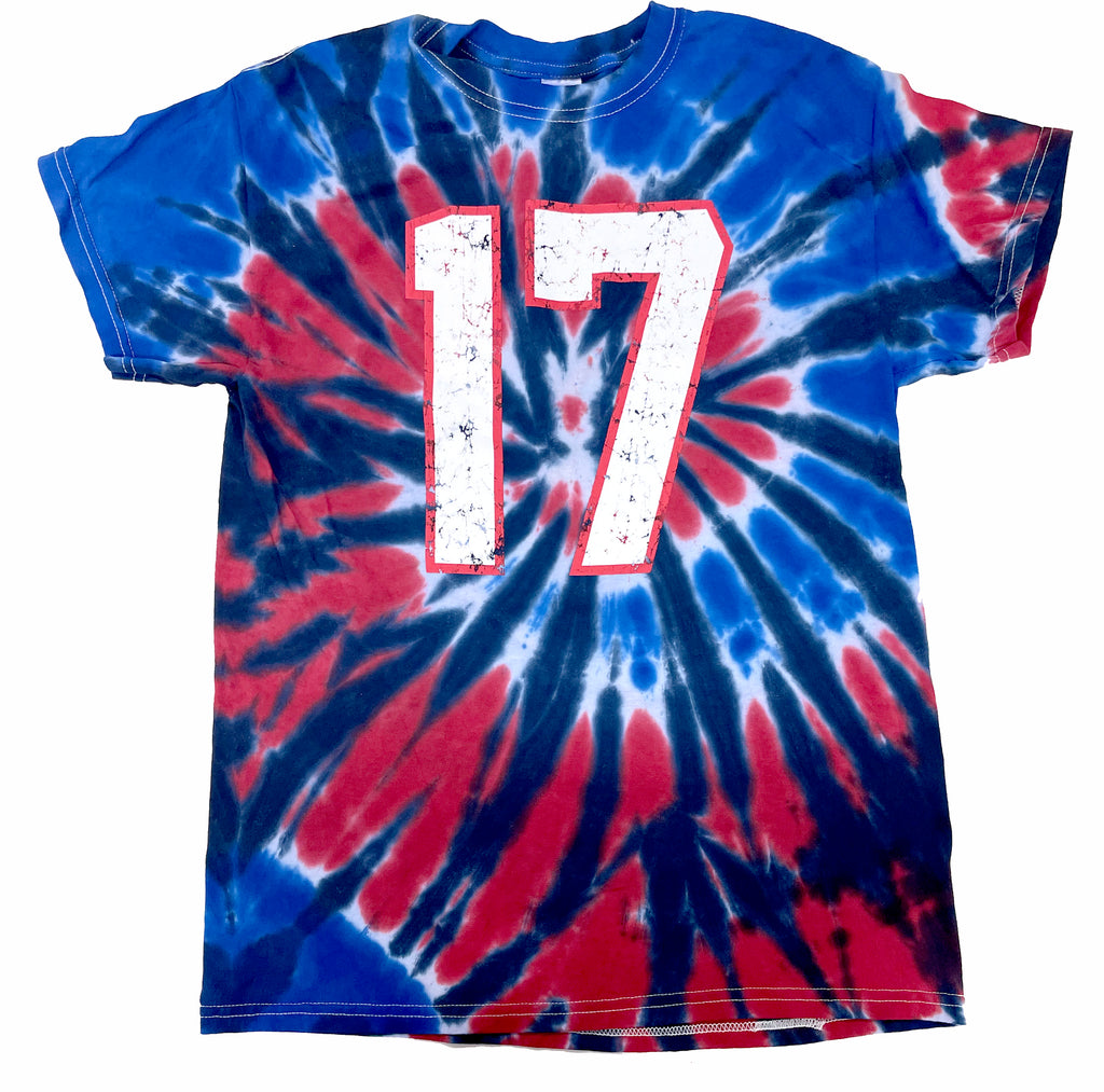 buffalo bills tie dye shirt