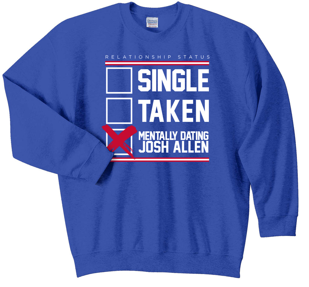 Josh Allen Flex Kyle Brandt Draft Josh Allen Sweatshirt 