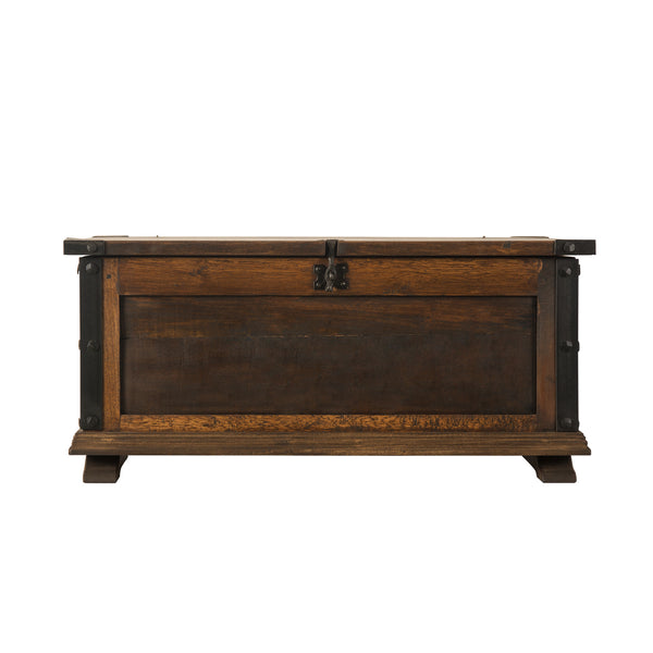 Wood Storage Trunk Coffee Table - Foter