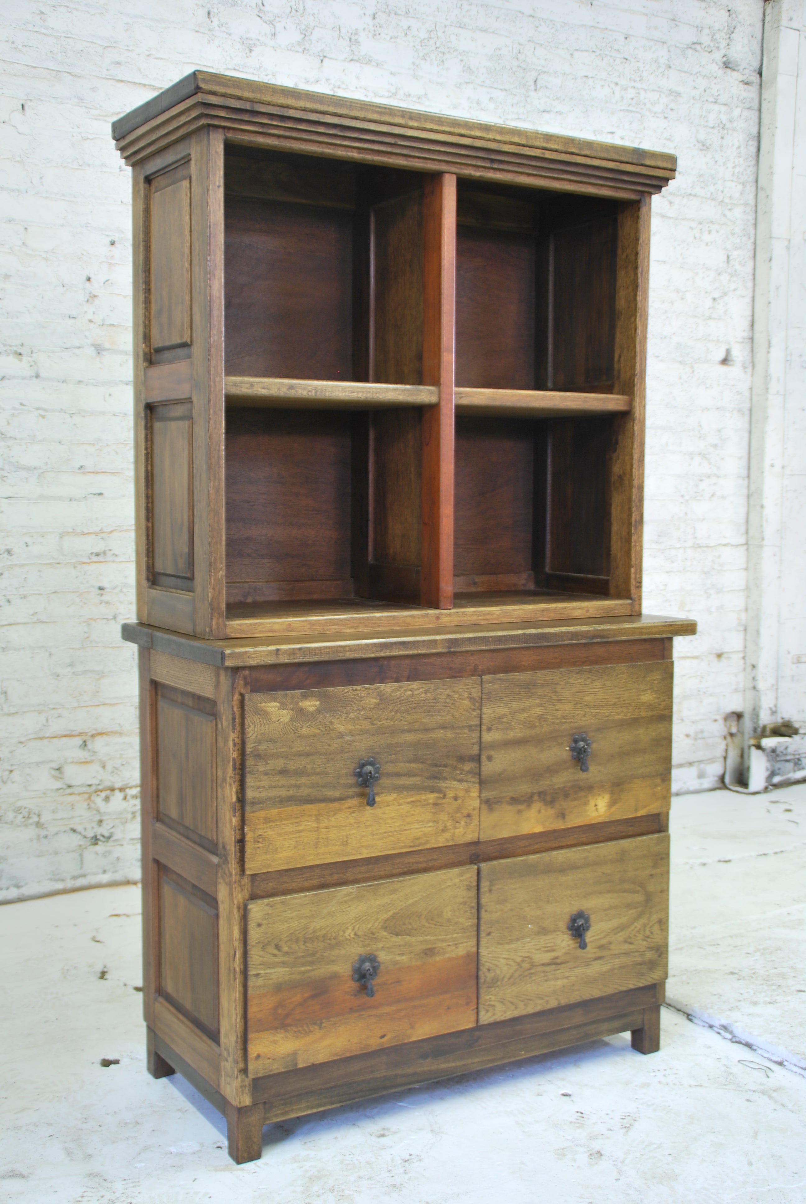 Barn Wood Bookcase Cabinet Base Artesano Home Decor
