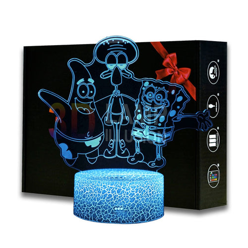 Naraa3d-lampe Led Minato Kushina Hinmifamily, Veilleuse Icidal