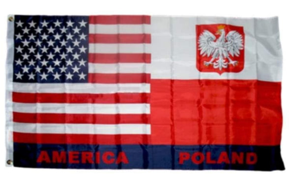 Polish Pride Poland Dyngus Day American Flag USA Black Background Phone  PopSockets