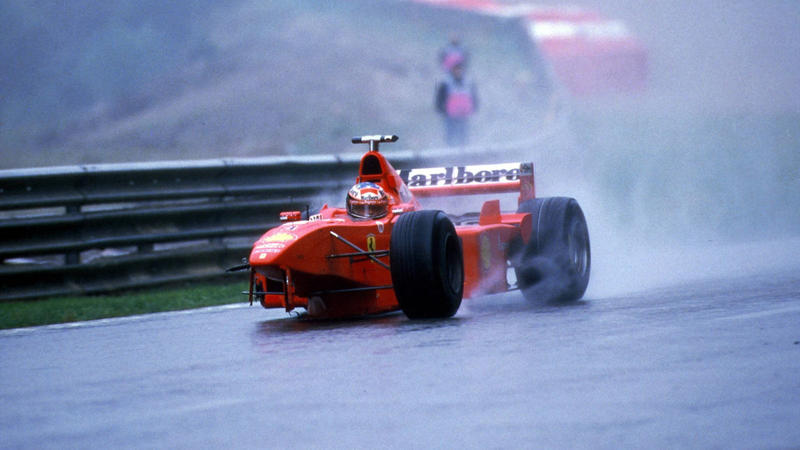 Warm up - Michael Schumacher - Spa - Stradale