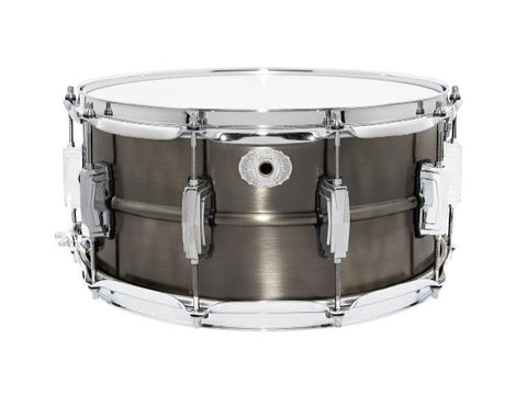 Gretsch 14x5 Hammered Black Steel Snare Drum – Drumland Canada