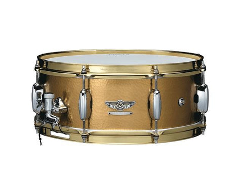 Yamaha SD-4103 14x3.5 Brass Piccolo Snare Drum with Die Cast Hoops