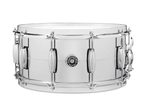 Gretsch 14x5 Hammered Black Steel Snare Drum – Drumland Canada