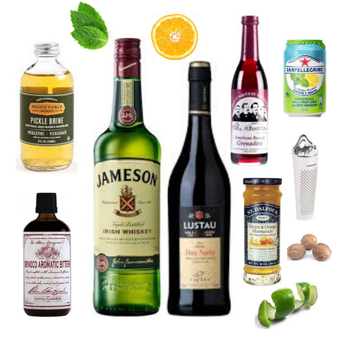 Crafted Taste Cocktail Kit - McGlashan - Jameson Irish Whiskey And Oloroso Sherry