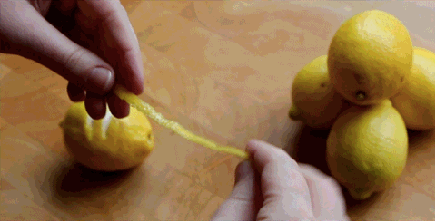  rotating the lemon