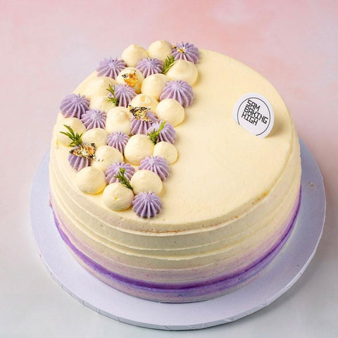 Pure Taro Cake from SamBakingHigh