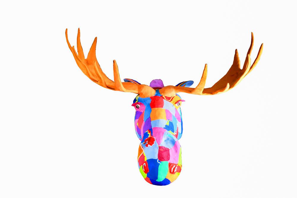 Double Extra Large Moose Wall Art Ocean Sole Online