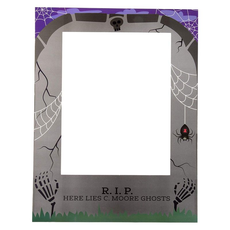 Halloween Photo Booth Props for Party, Assorted Designs (35 Pack)