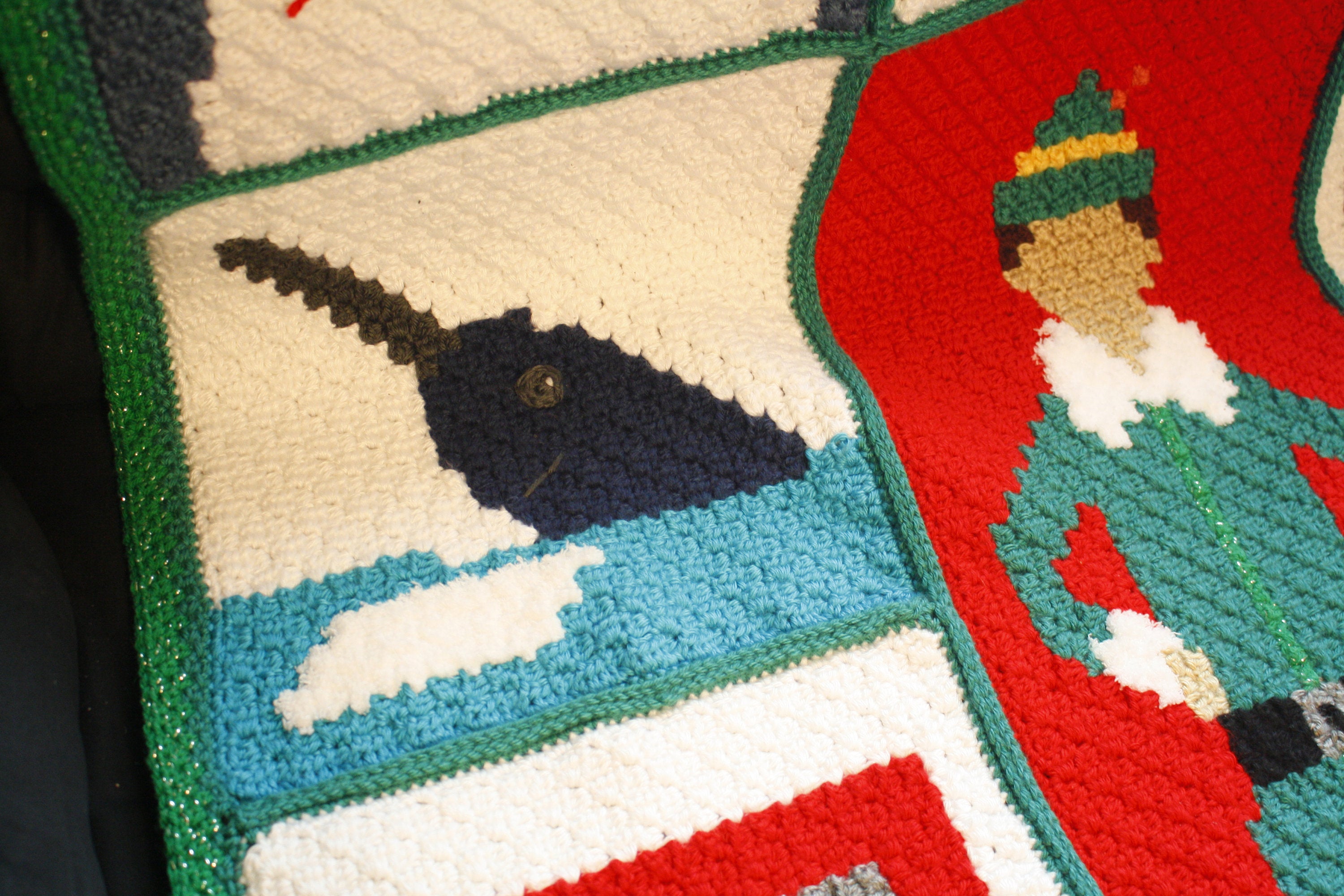 Crochet Elf Pattern - Tapestry Crochet Christmas Blanket Pattern, Chri –  Pretty Things By Katja