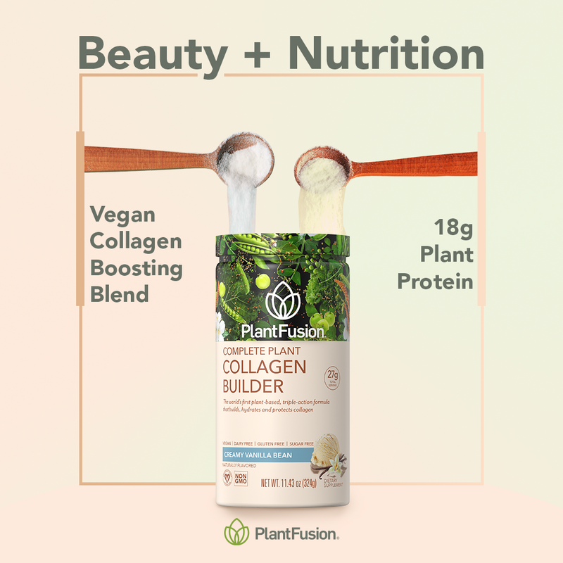 Complete Plant Collagen Builder - Vegan Collagen Peptides - PlantFusion