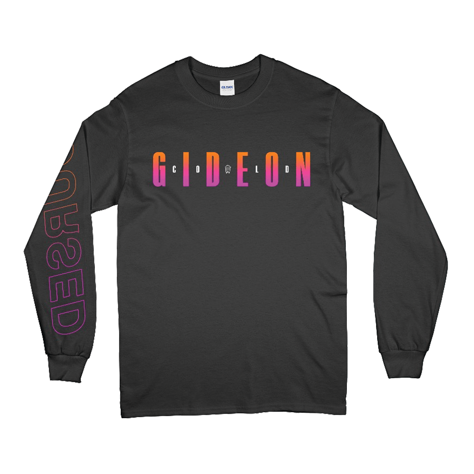 Gideon Mens Black Long Sleeve 