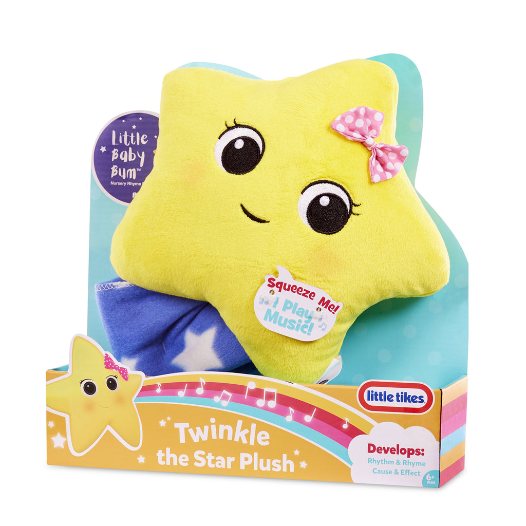 little baby bum star plush