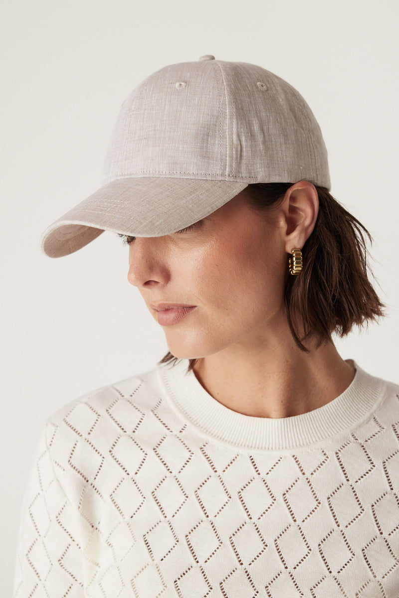 Linen Cap - Natural