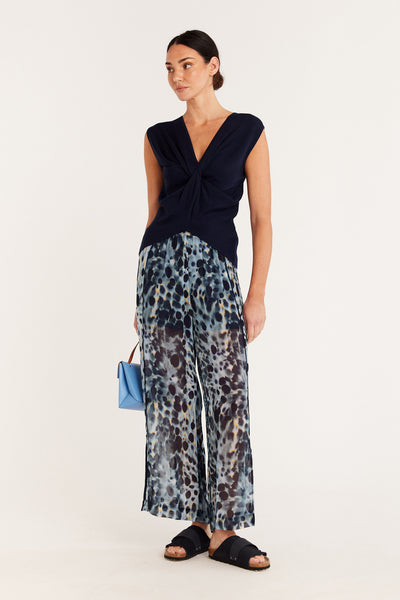 Best Floral Style: Zara Printed Wide Leg Pants