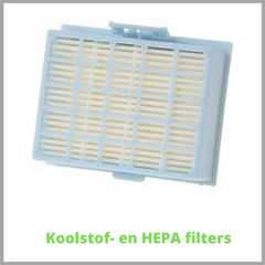 Koolstof- en HEPA filter