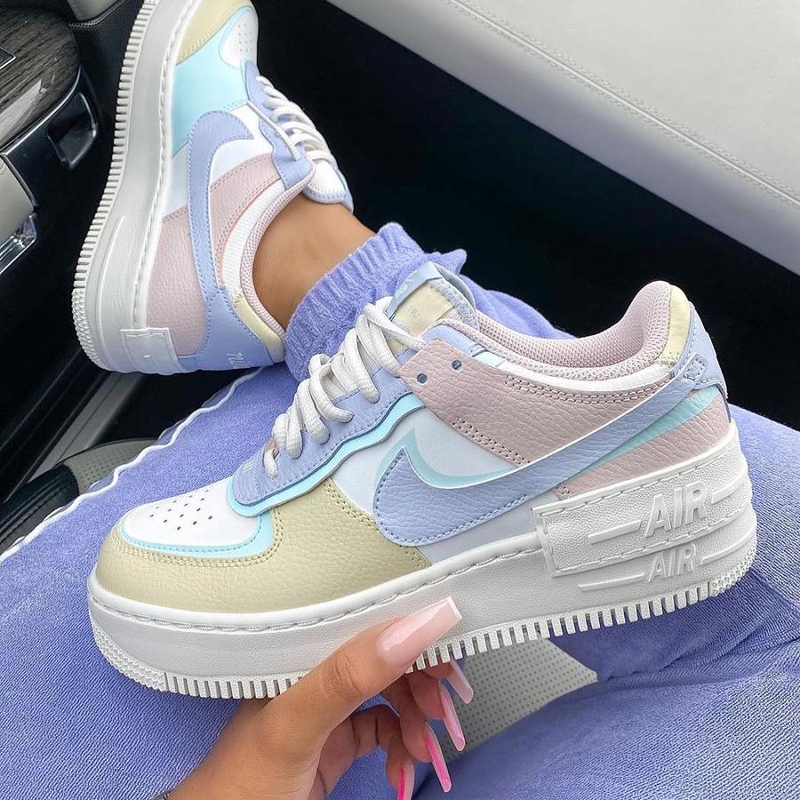 air force one shadow white glacier blue ghost