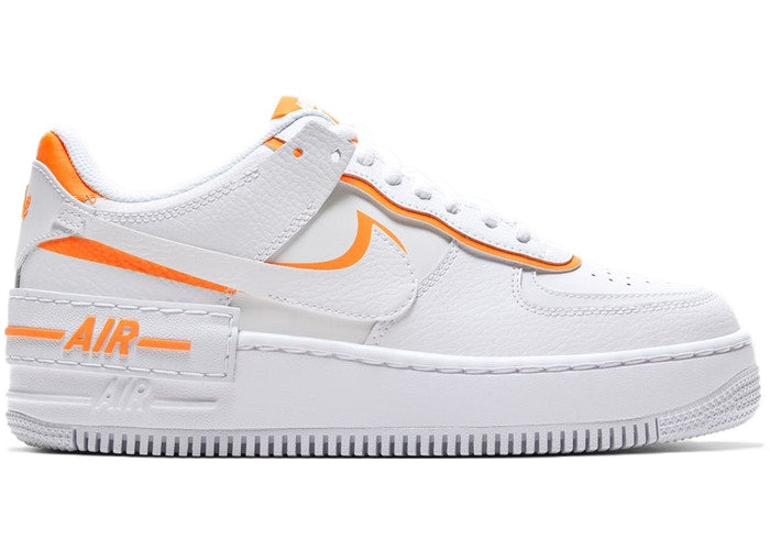 nike air force 1 white total orange